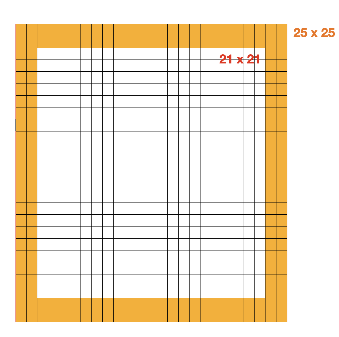 用网格本画二维码图片